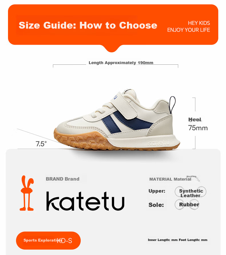 Caterpillar Rabbit Kids Sports Shoes Girls 2-10 Years Old Boys Casual School Running Shoes X4AF005 16