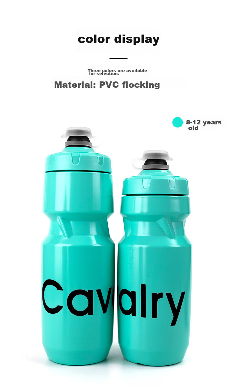 CAVALRY Bicycle Water Bottle Sports Hydration System for Running, Hiking, Rock Climbing, Outdoor Travel, Mountain Biking, Road Biking, And Folding Bikes Cycling Equipment Black 750ML 9