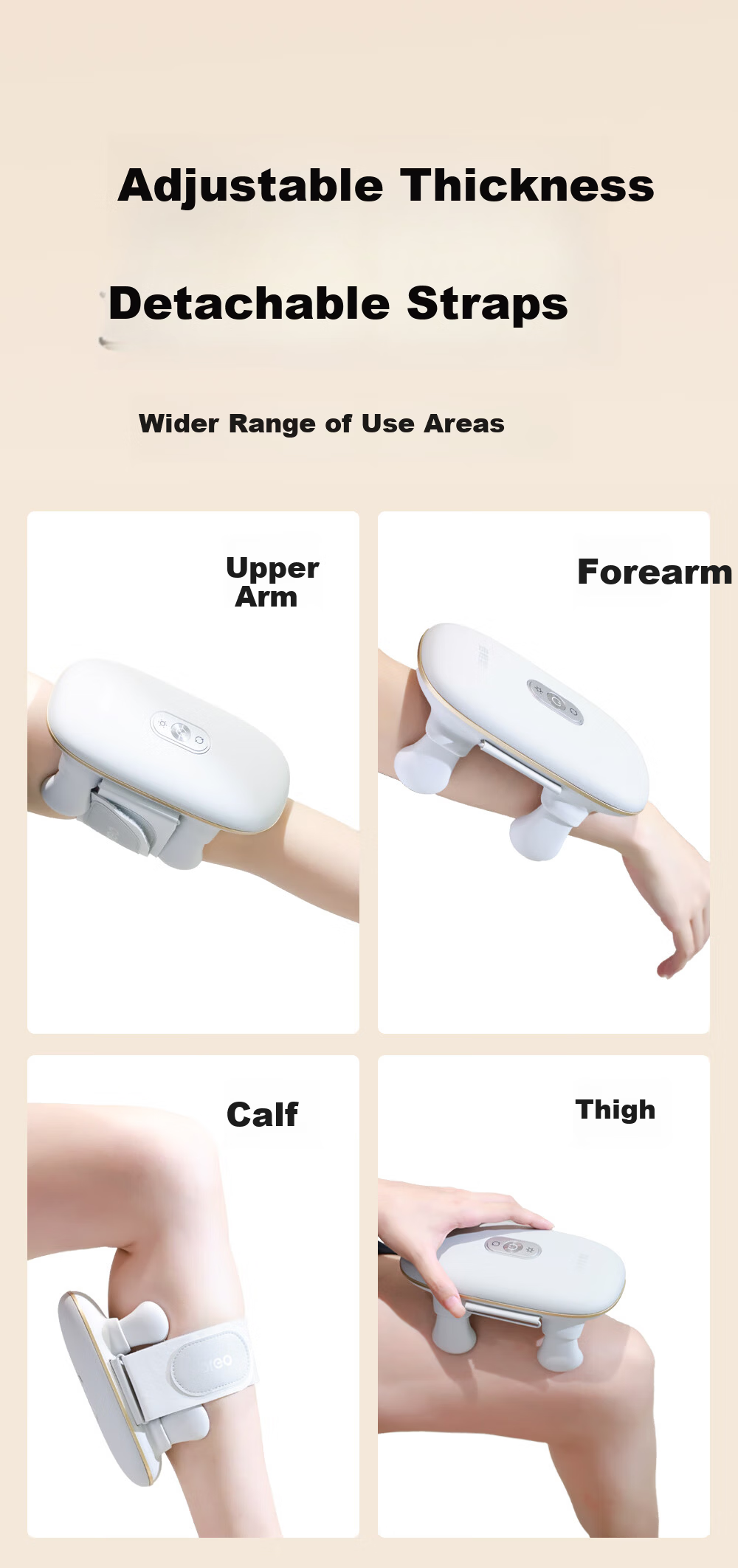 Breo Leg Massager T1 Calf Massager Slimming Leg Shaping Kneading Heat Therapy Calf Massager Muscle Warmer Gift for Parents and Girlfriend Birthday 14