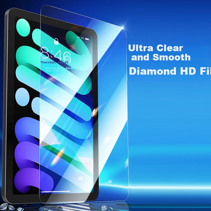 RBP Tempered Glass Screen Protector for Mini 7/6 8.3-inch Apple Tablet, High-Definition Explosion-Proof Tempered Film