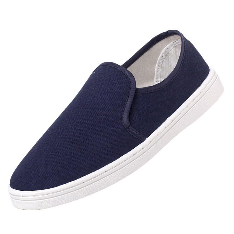 XINGGONG Anti-Static Shoes, Dust-Free Shoes, Soft-Soled Clean Shoes, Cleanroom Work Shoes, Dust-Proof Shoes, Breathable, Comfortable, Odor-Free Canvas Shoes, Blue, Size 42