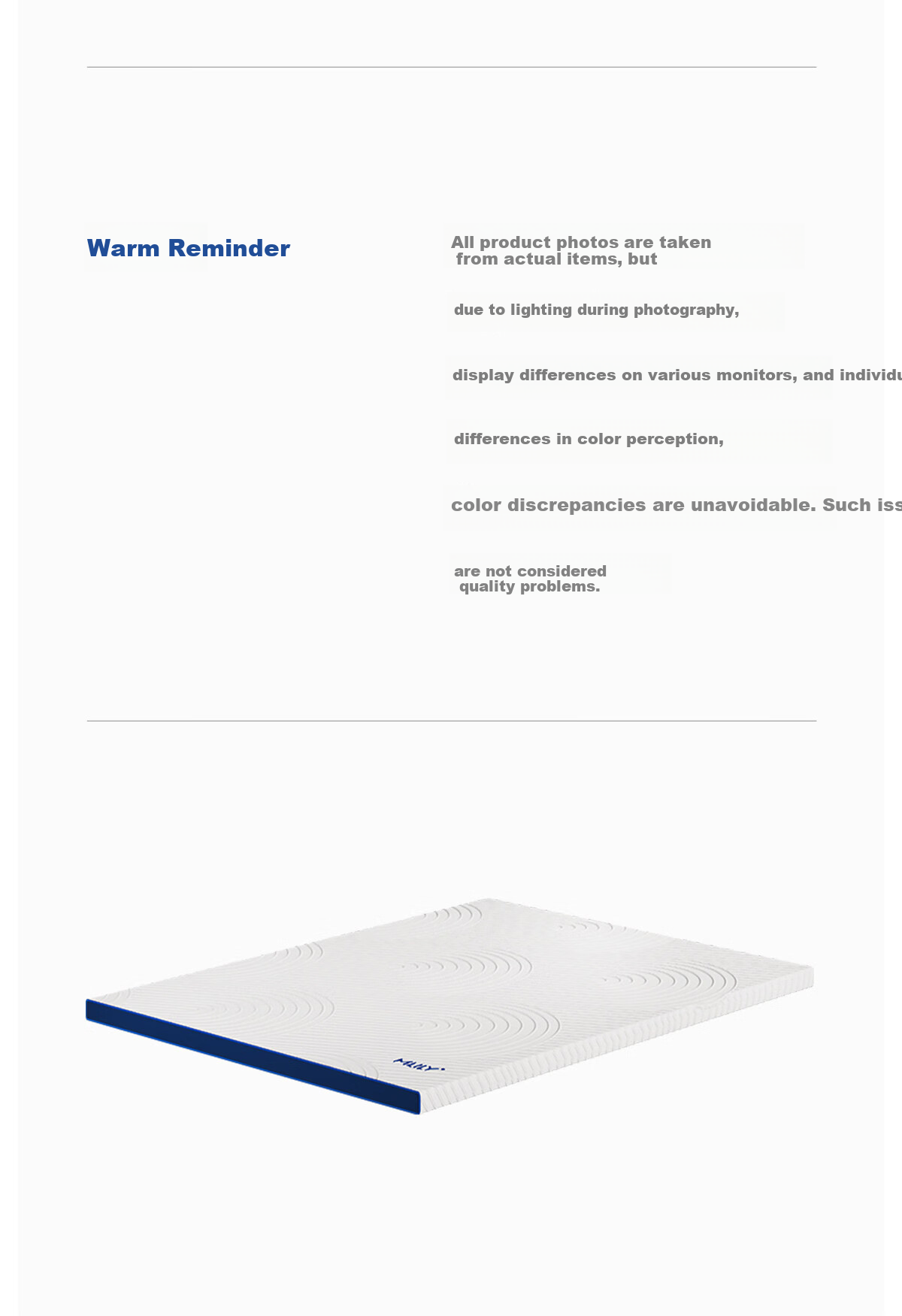 MLILY Fast Charging Air Memory Foam Student Dorm Mattress Thin Tatami Bed Pad 1.5x1.9m for Rental and Home Use 22