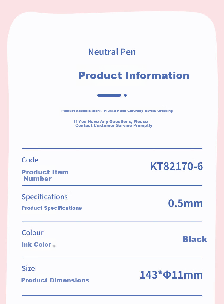 GuangBo & Sanrio Retractable Gel Pen, Stylish Cute ST Tip Exam Pen 0.5mm Student Exam Pen Black Ink Pen 3-Pack Randomly 1 Box KT82170-3 8