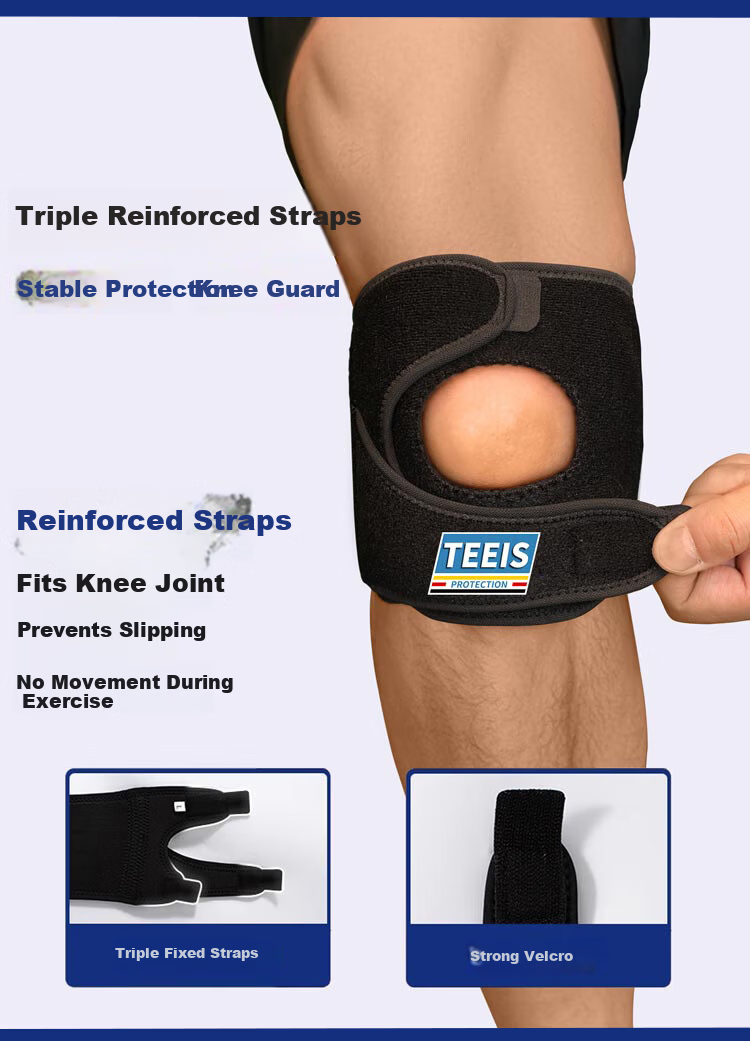 TEEIS German Knee Brace for Men and Women, Running Sports Knee Support, Knee Inflammation Joint Protection, Mountaineering Medical Knee Sleeve, Breathable for Basketball, Climbing, Badminton 3