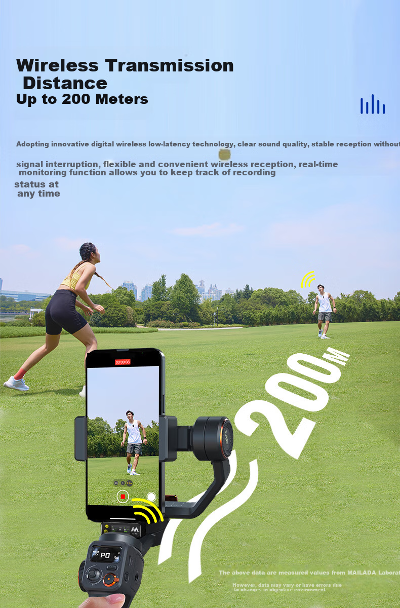 Mailada X5MS Charging Case, Wireless Lavalier Microphone, Mobile Phone And Computer Live Streaming Audio Capture, Short Video Vlog Recording, Speaker, Small Bee Camera, Noise Reduction Microphone 5