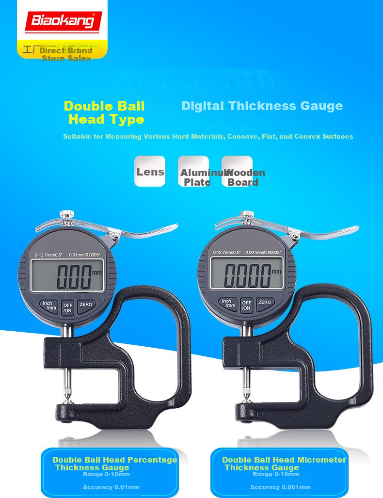 Biaokang Digital Caliper High Precision Thickness Gauge BK-328 1