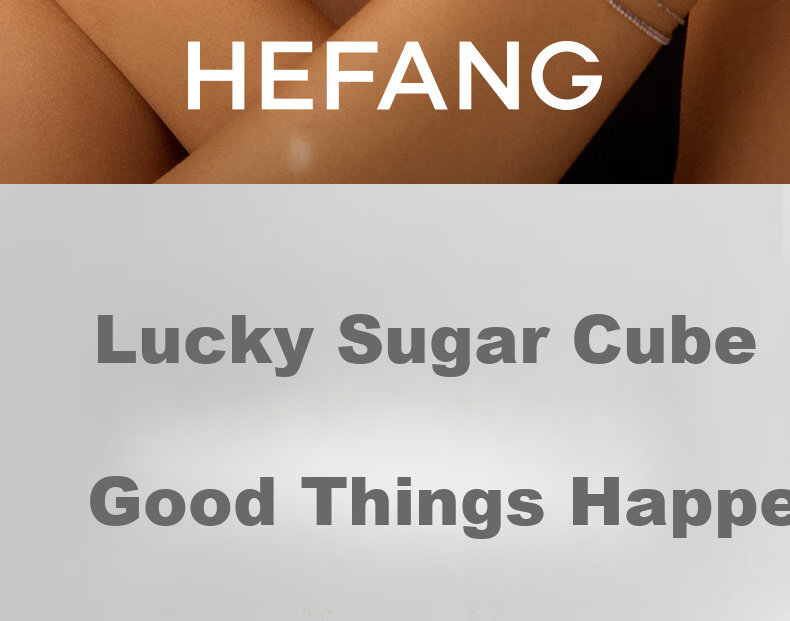 HEFANG Lucky Sugar Cube Clavicle Necklace Jewelry Birthday Gift [520 Valentine's Day Gift] for Girlfriend 2