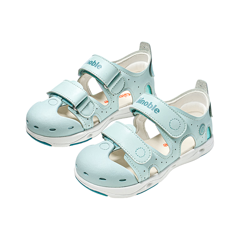 Ginoble Children's Walking Shoes Summer 2026 Breathable Sandals for Boys and Girls Ages 1-5 GW1878 White Cloud