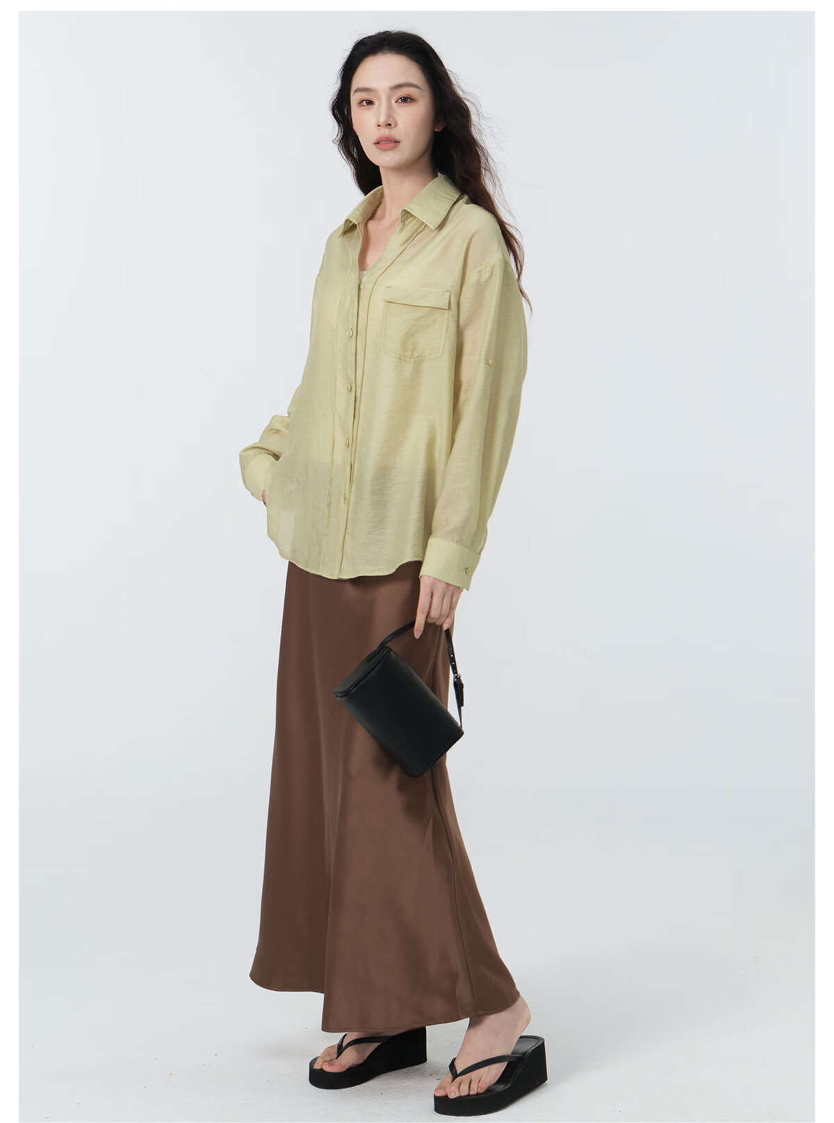 RA&RN RARN/Love Like You Lightweight Lapel Lyocell Shirt 22