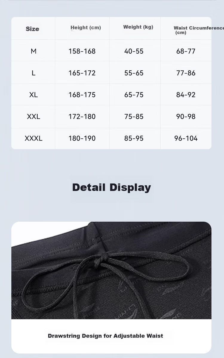 Li-Ning Men's Professional Chlorine-Resistant Quick-Dry Swim Trunks, Black, Size L 13