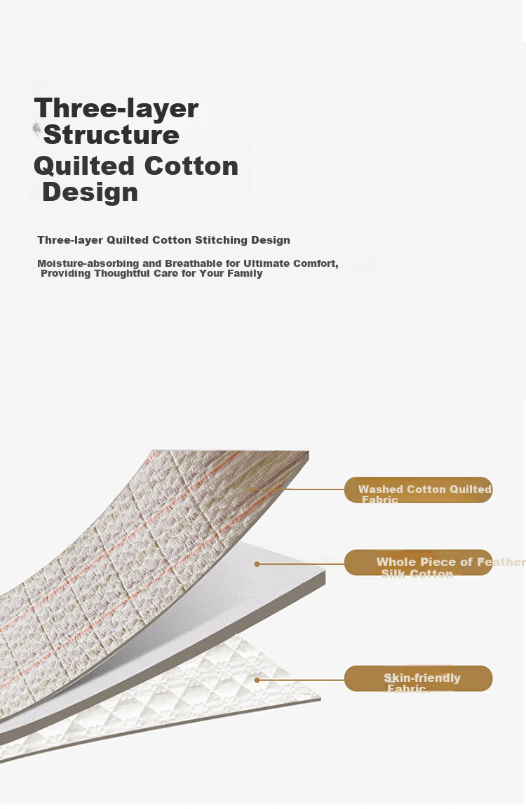 MUJI 100% Cotton Washable Pillowcase 74x48cm Quilted Cotton Double-Sided Anti-Oil and Dirt Resistant Xiaoshidai Green 1