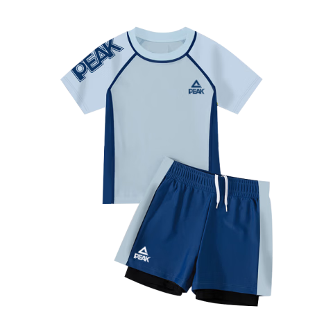 PEAK Children's Swimwear Boys' Quick-Dry Two-Piece Anti-Embarrassment Swimsuit Swimming Trunks Youth Swimming Gear