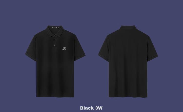 HLA Heilan Home Men's Short Sleeve Polo Shirt 26 Three-Body Collaboration Series Cooling Short Sleeve Summer Shirt 14