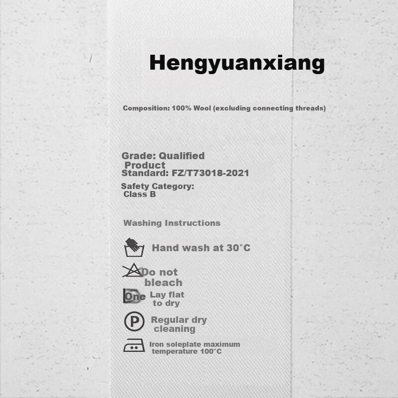Hengyuanxiang [40s Pure Wool] Men's Thickened Crew Neck Wool Sweater High-End Warm Versatile Winter Knitwear 4
