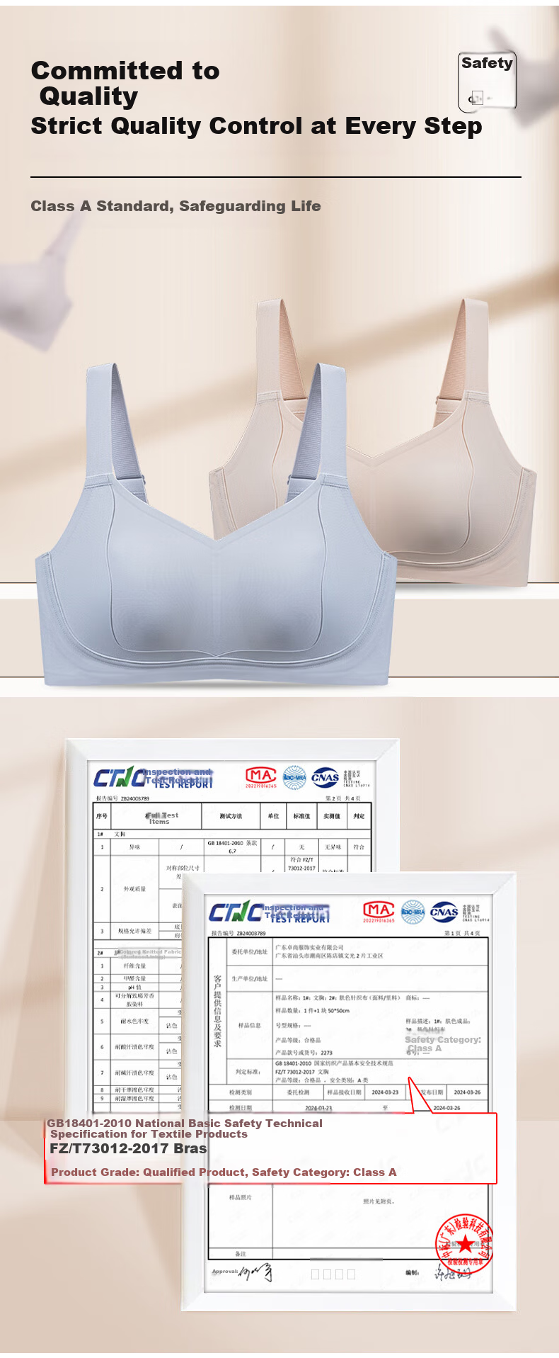 FINSEECH Seamless Lightweight Sports Bra Large Cup Minimizing Lifting Shaping Bra Light Gray Blue 90BCD 2