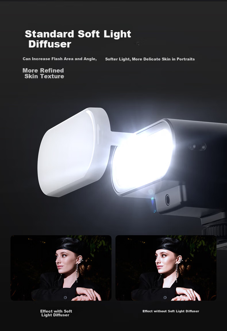 NEEWER Z160SE Vintage On-Camera Flash Compact Hot Shoe Light Portable for Sony Fujifilm Nikon Panasonic Leica Olympus Canon DSLR Mirrorless Cameras 8