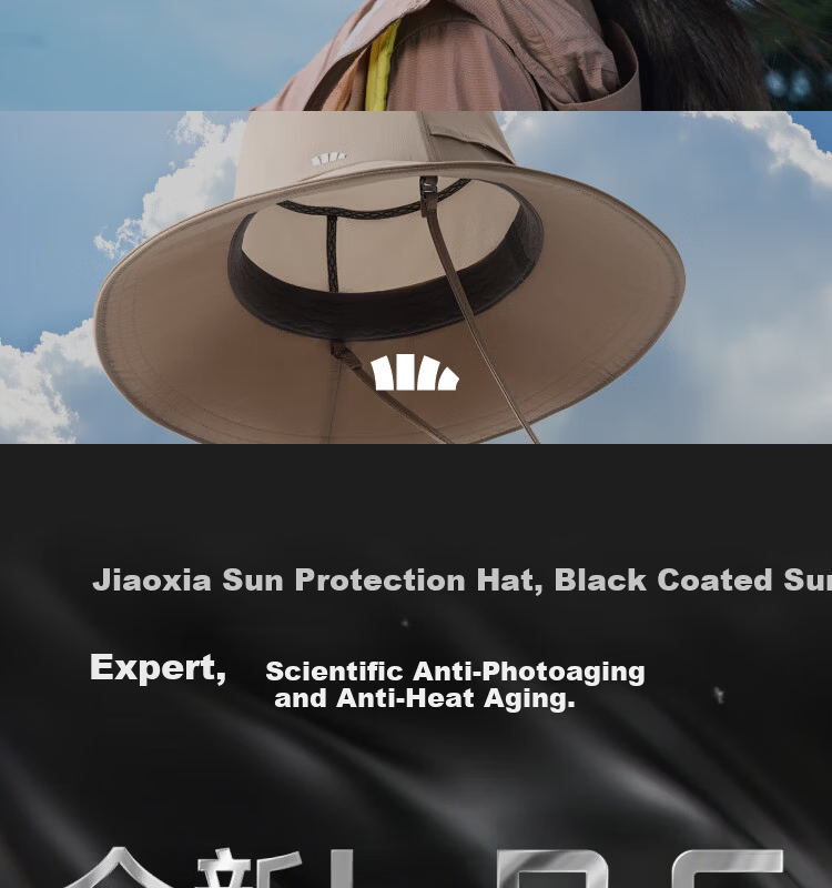 Beneunder Sun Hat for Women, Breathable Fisherman Hat, UV Protection Hat, Fishing Cap, Hiking Cap, Sun Hat for Men, Anti-UV 1