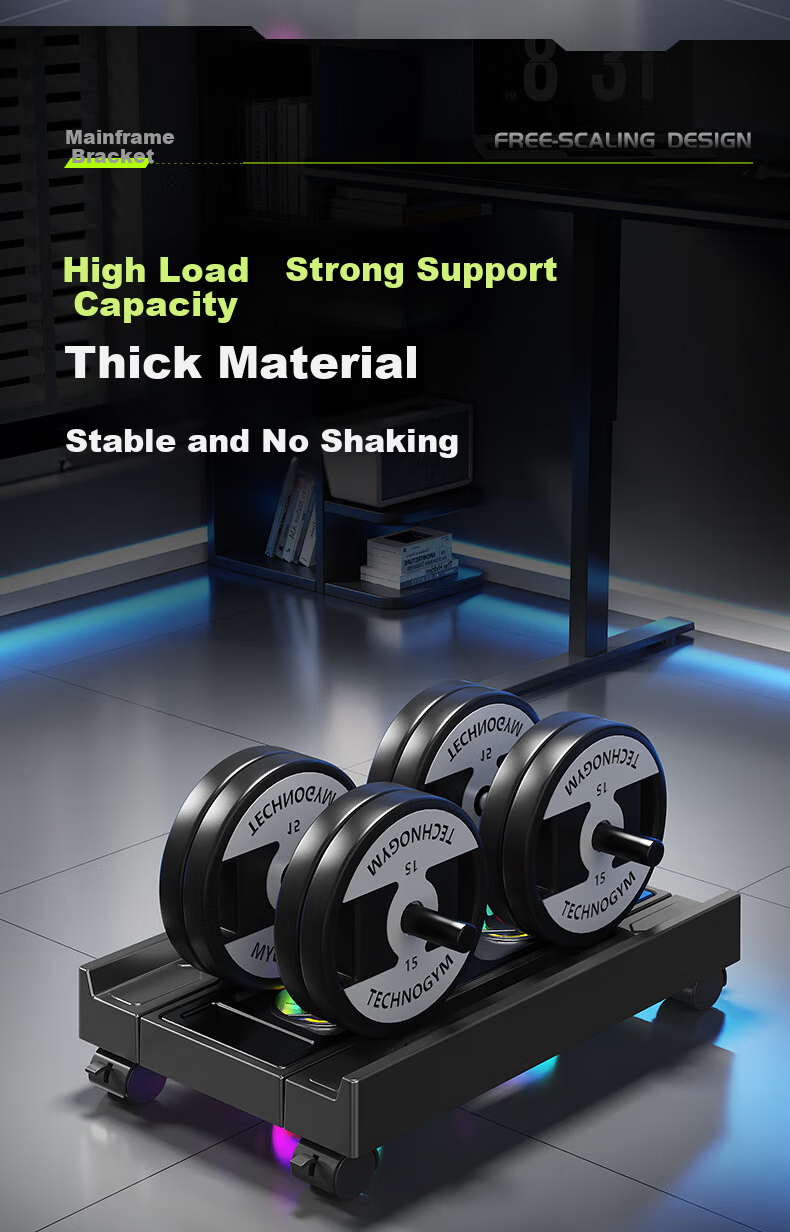 Behind the Scenes Hero Desktop Computer Host Stand Mobile Case Bracket Base Tray Home Office Universal Heightening Storage Rack TV Accessories 5