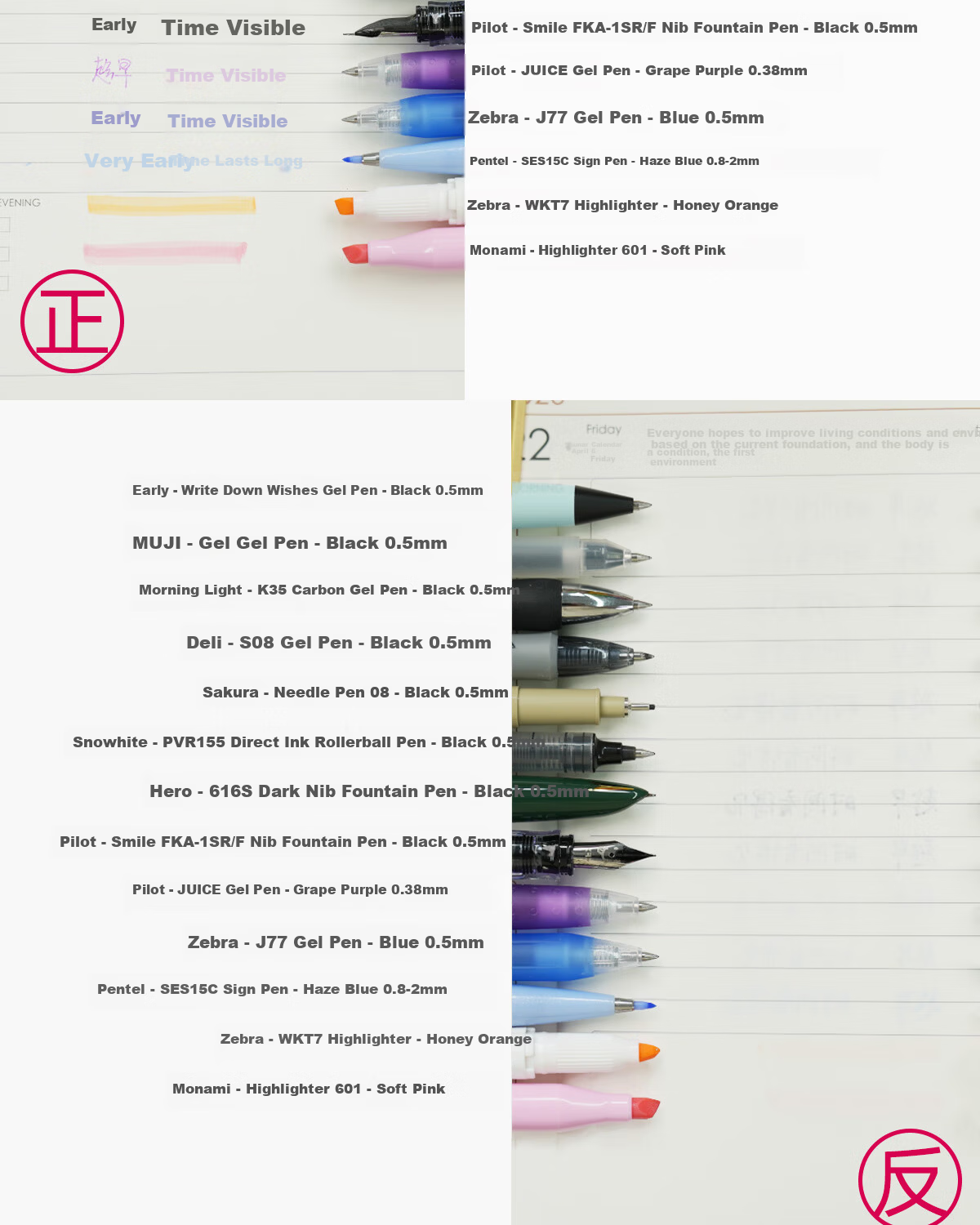 Chenzao Transparent Quote Book Cover for A5 Thin Notebook - Transparent Version 7