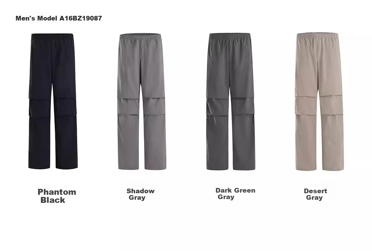Camel Women's Outdoor Quick-Dry Pants Spring Summer Cool Breathable Sun Protection Casual Wide-Leg Hiking Military Pants for Men 9