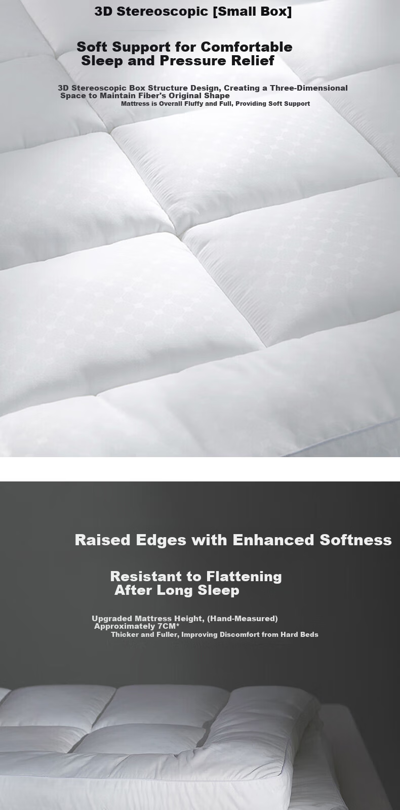 LOVO Luolai Life Antibacterial Mite-Resistant Mattress Thickened Tatami Mattress 1.2m Student Dormitory Bedding Pad 2