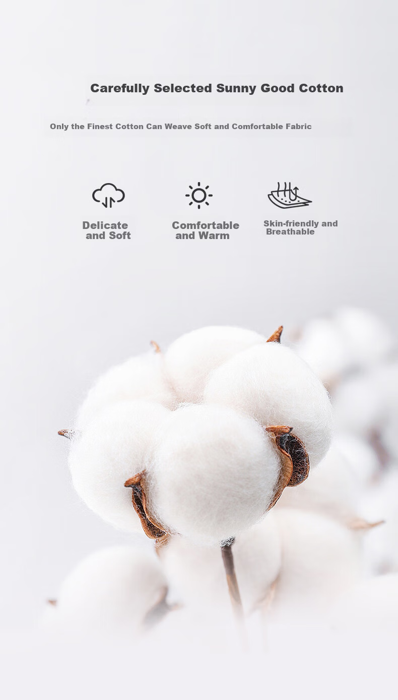 Hengyuanxiang Pure Cotton Duvet Cover Single Piece Anti-Dirt Quilt Cover Single/Double 100% Cotton 180x200cm 3