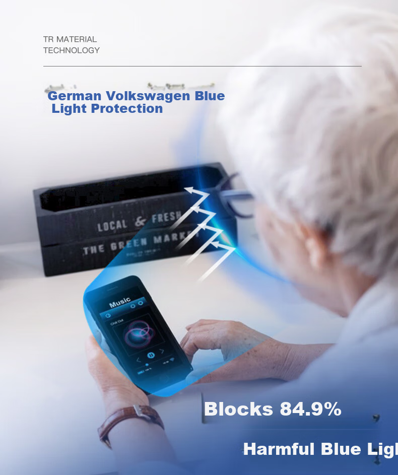 Volkswagen Germany Men's Reading Glasses High Definition Blue Light Blocking Genuine Imported Eyewear W58105-300 5