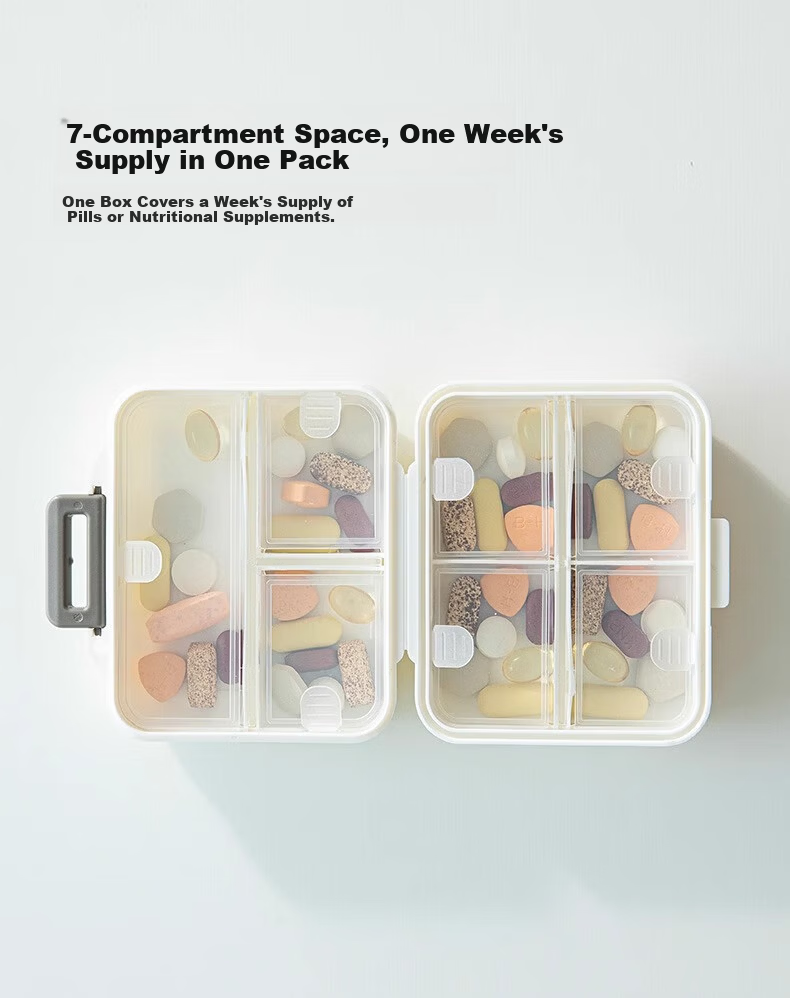 KATEI STORY Japanese Medicine Box Household Medicine Storage Drawer Large Capacity Medical Organizer Box 4