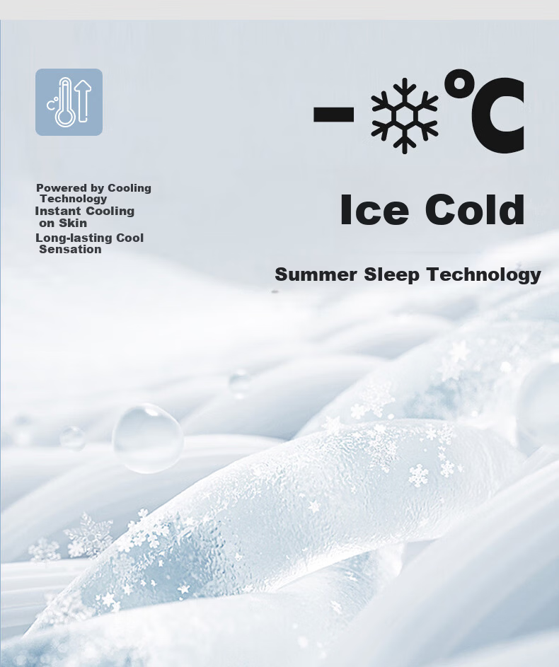 Grace A-Class Fabric Cooling Silk Summer Quilt Cooling Value 0.21 Summer Ice Silk Air Conditioning Quilt 200*230cm 2