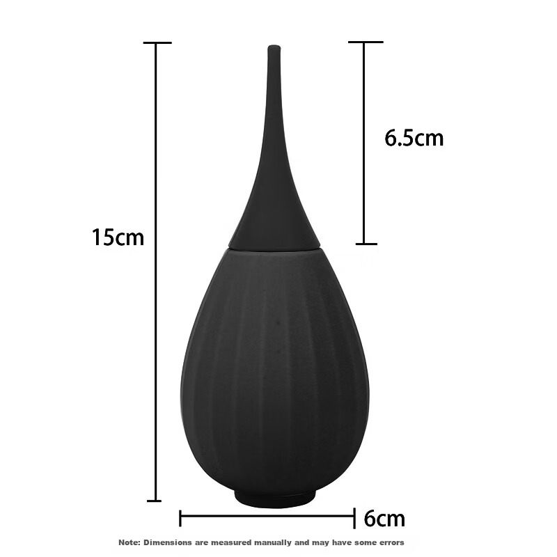 Earlymen Gray Soft Head Unidirectional Air Blower Dust Blower for DSLR Lens Projector Telescope Phone Keyboard Model Cleaning
