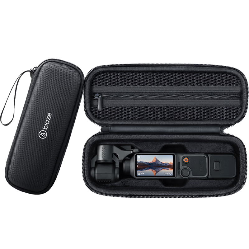 BIAZE Pocket4 Dedicated DJI Pocket4 Storage Case Protective Cover Portable Handheld Travel Bag Hard Shell Shockproof Pressure-Resistant Splash-Proof Accessory JS70