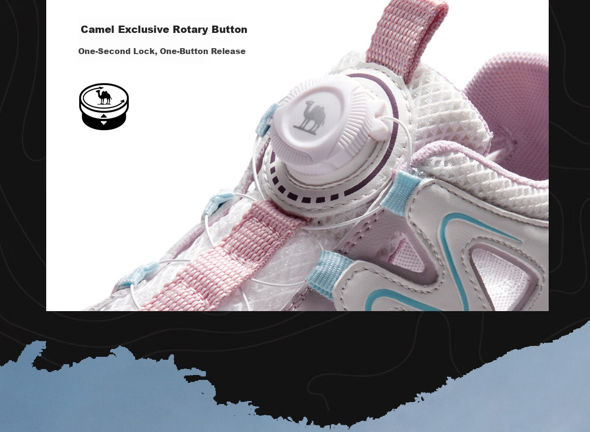 Camel Kids Hiking Shoes Spring Summer Creek Shoes Cute Outdoor Non-slip Toe Protection Sandals for Older Children and Parent-Child Models 12