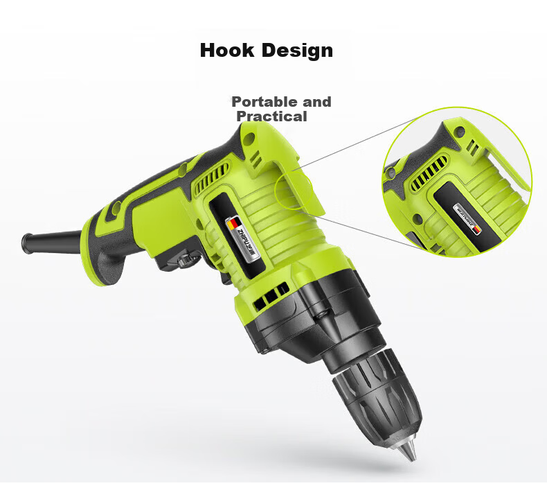 Zhipu 220V Household Multifunctional Electric Screwdriver High-Power Electric Handheld Drill Corded 17