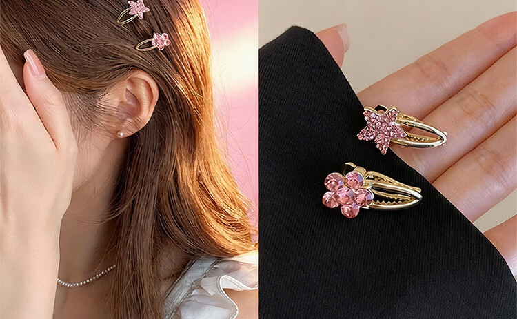 Beauty Note Hair Clips for Women Side Bangs Long Duckbill Clips Straight Clips Volumizing Positioning Clips Hair Accessories Professional Hairdresser 6 Pieces 5