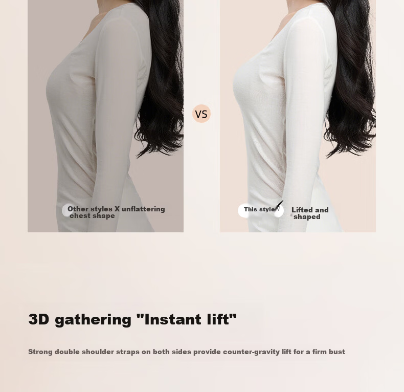 Wanmeijiyi Xu Yiyang Same Style Push-Up Bra, Foundation Liquid, Women's Underwear, Beautiful Back, Seamless, Invisible, Anti-Sagging, Side Support Bra 7
