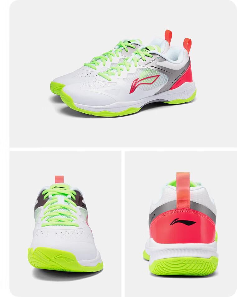 LI-NING Gladiator Series New Couple's Balanced Shock Absorption Competition Shoes 9