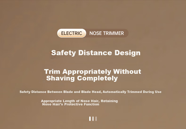 CHIGO Electric Nose Hair Trimmer for Men Portable Nose Hair Cutter Nose Hair Removal Tool Nose Hair Groomer Nose Pore Cleaner 02 4