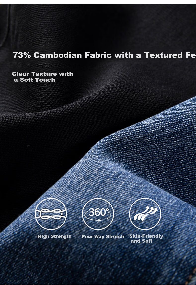 LangSha Women's High-Waist Skinny Stretch Denim Jeans Spring Autumn Slim Fit Pencil Pants 7