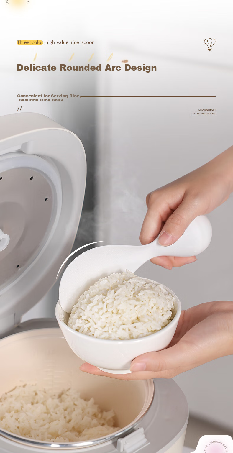 Newair Standing Non-Stick Rice Scoop High-Temperature Resistant Thickened Rice Serving Spoon for Rice Cooker Household Use 8