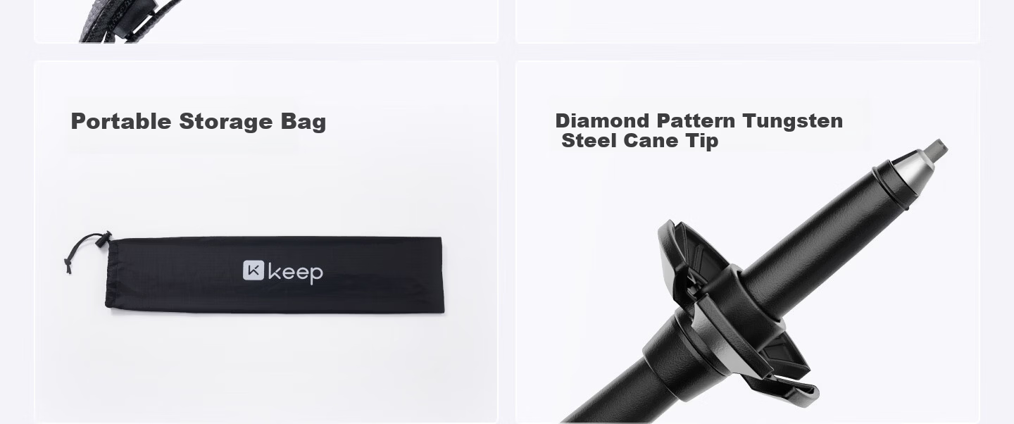 Keep Aluminum Alloy Trekking Pole for Children, Ultra-Light Telescopic Hiking Equipment, Portable Pressure-Resistant Walking Stick, Outdoor Cane 32