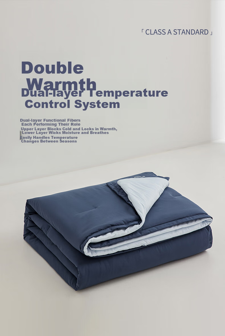 La Torretta Deep Sleep Temperature Control Quilt Machine Washable Double Layer Spring and Autumn Quilt No Duvet Cover 200*230cm 6.4 Jin 3