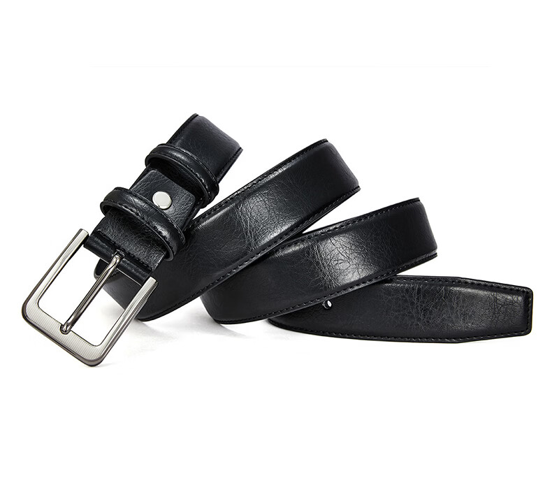 CARTELO Men's Genuine Leather Casual Versatile Pin Buckle Belt Valentine's Day Birthday Gift for Boyfriend Husband Dad 10