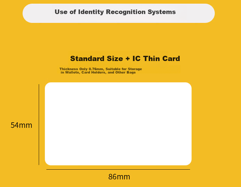 GS GSON Access Control ID Key Fob Attendance Card Universal 20pcs/Box 3