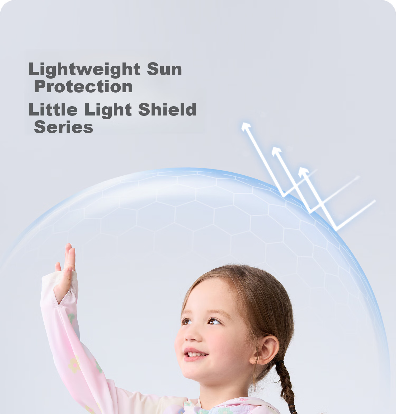 Banxidi Girls' Summer Sun Protection Jacket UPF50+ Children's Ice Silk Lightweight Baby Skin Jacket UV Protection 1