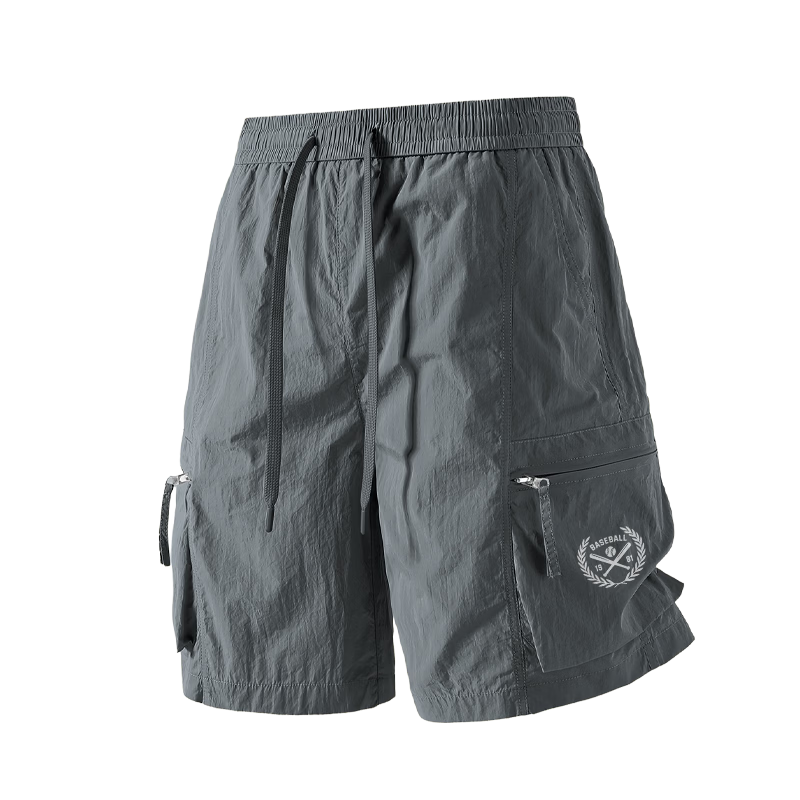 Baleno Men's Summer Shorts Youth Outdoor Hiking Cargo Casual Mid-Length Pants Stylish Slim Fit Fashionable Five-Point Pants
