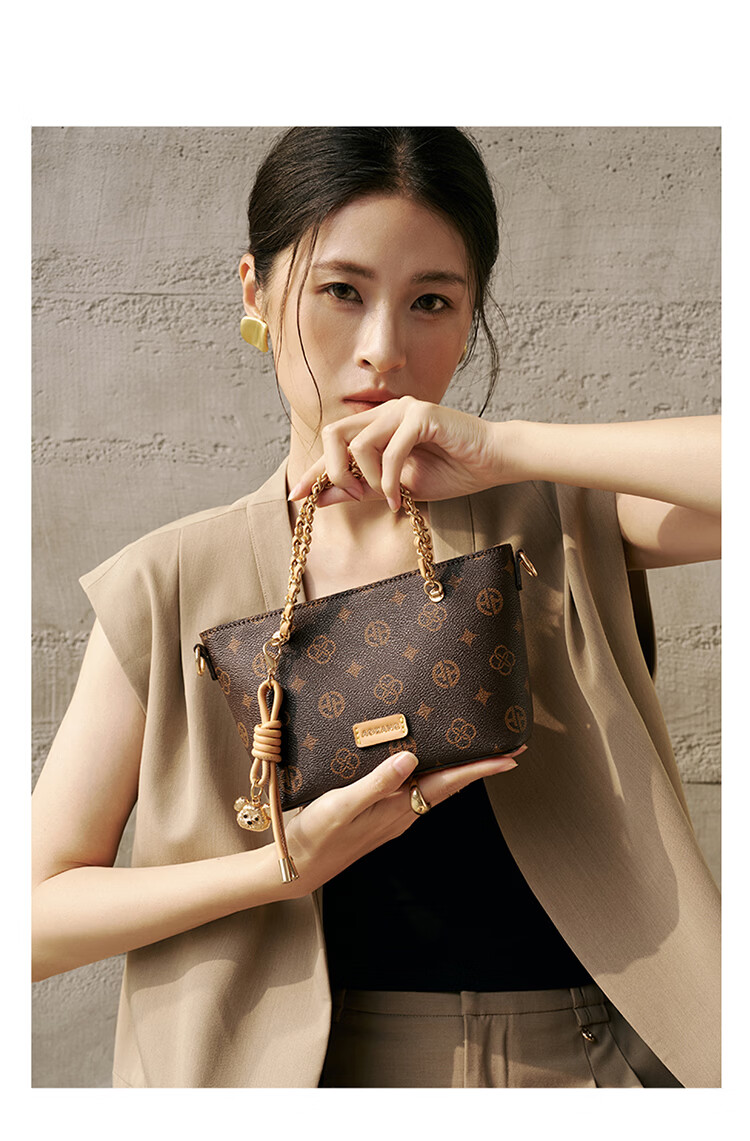 Aokang Women's Bag 2026 Trendy Retro Small Handbag Luxury Crossbody Shoulder Bag Birthday Gift for Girlfriend Wife 10