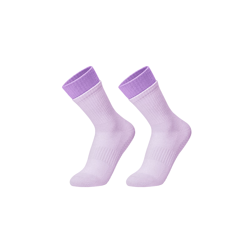 Keep Spliced Five-Toe Yoga Socks Pilates Non-Slip Summer Thin Indoor Floor Dance Women Oxygen Purple