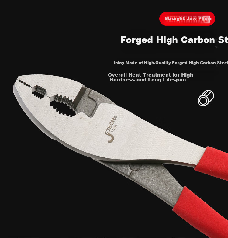 JETECH Multifunctional Dual-Hole Water Pump Pliers Carp Mouth Pliers 8-Inch CP-8 Household Pipe Repair Tool 5