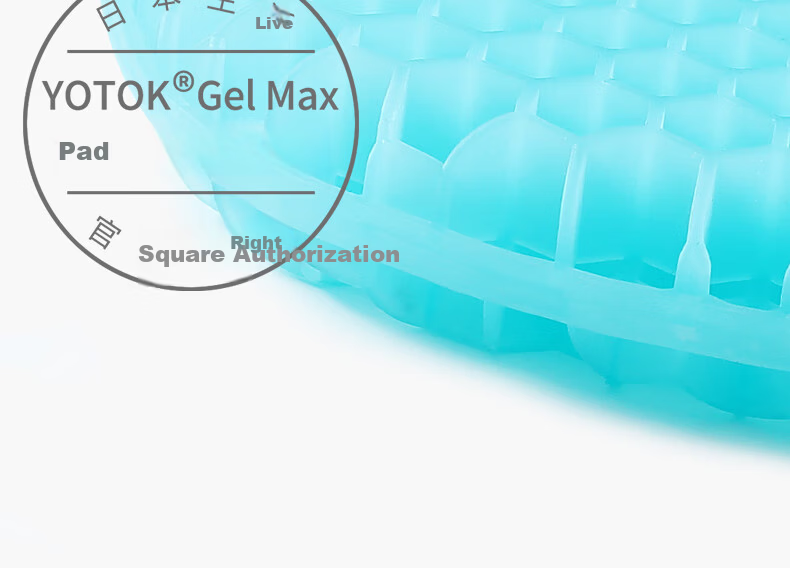 Youtengyouju YOTOK Genuine Product (Japan), Student-Specific Gel Seat Cushion, Summer Chair Pad, Honeycomb Cooling Mat, Car Ice Pad 6