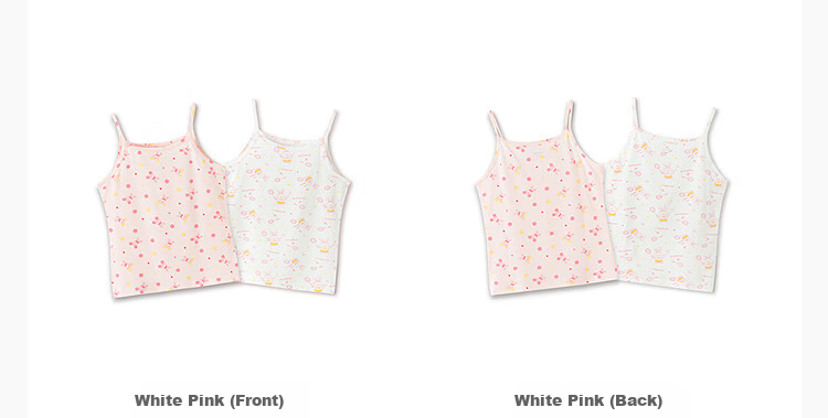 Balabala Kids Vest 2-Pack Spring Autumn Boys Girls Base Layer Top for Toddlers and Children 37